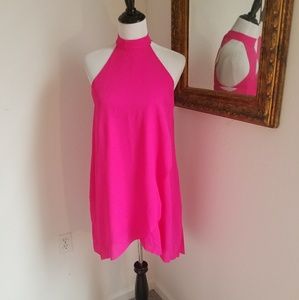 Hot Pink Mini Dress